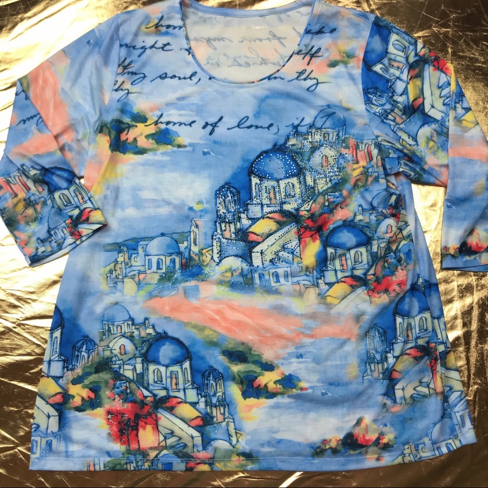 Allison Daley water color shirt pastel painting